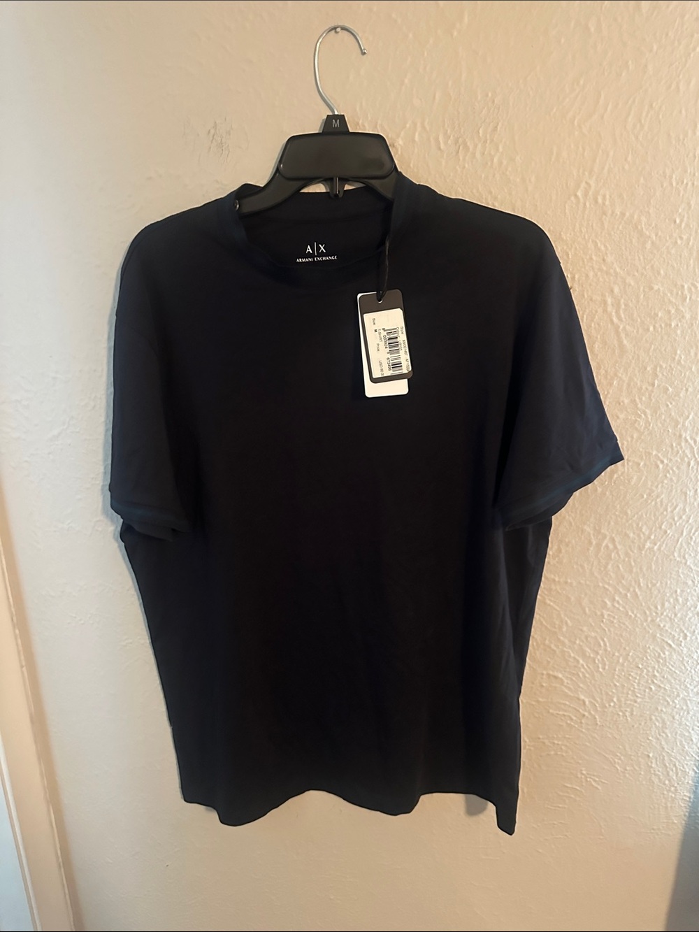 A/X Armani Exchange Men’s Black Short Sleeve Crew Tee